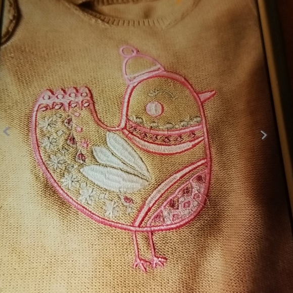 GYMBOREE WINTER STAR HEN SWEATER DRESS - Picture 3 of 8
